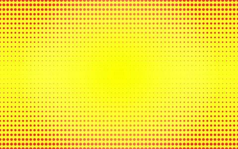 Vector colorful background with dots in pop art style Stock Illustration
