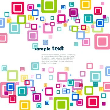 Vector colorful design Stock Illustration