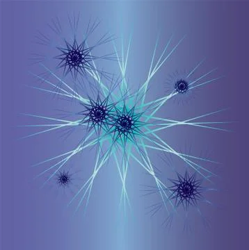 Vector colorful fireworks Stock-Illustration