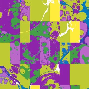 Vector colorful glitch art background . Stockillustratie