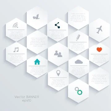Vector colorful info graphics for your business presentations. Stock Illustration