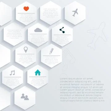 Vector colorful info graphics for your business presentations. Stock Illustration