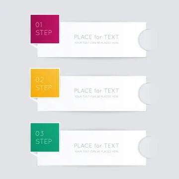 Vector colorful info graphics for your business presentations. Stock Illustration