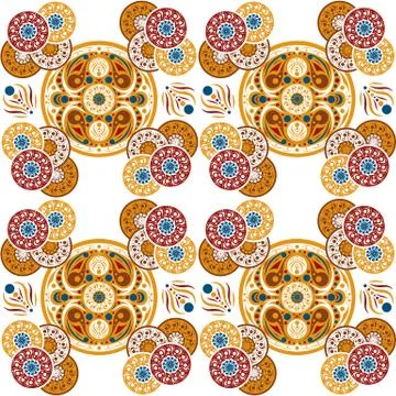 Vector colorful pattern Stock Illustration