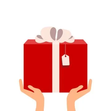 Vector colorful present box icons flat design Stock Illustration