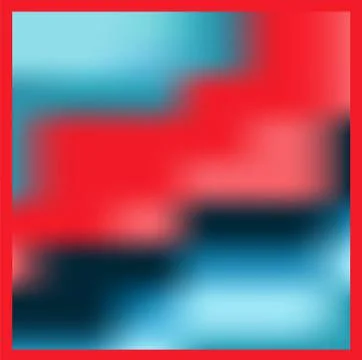 Vector colorful red silk fire Illustrazione stock