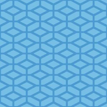 Vector colorful seamless geometric pattern. Bright grid simple texture Stock Illustration