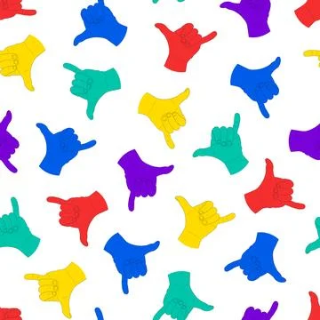 Vector colorful seamless hipster pattern - fashion style 80 - 90s. Abstract Illustrazione stock