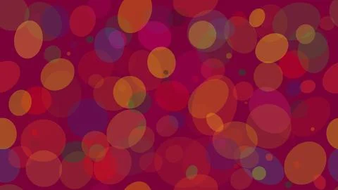 Vector colorful seamless pattern from multicolored circles. Festive pattern. Stock Illustration
