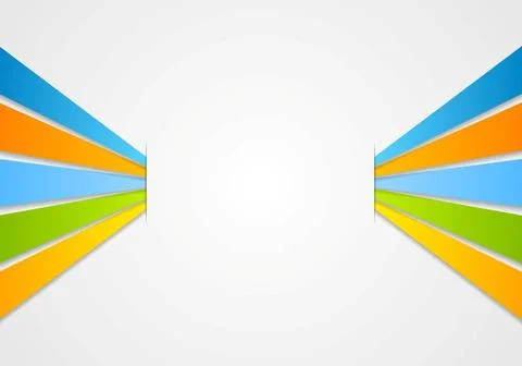 Vector colorful stripes Vector colorful stripes on light background Copyri... Stock Photos