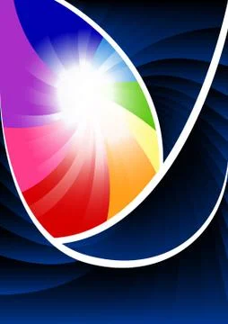 Vector colorful template Stock Illustration