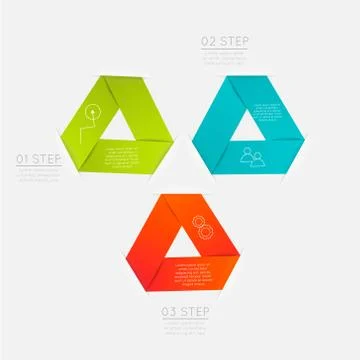 Vector colorful text box, trendy colors. Stock Illustration