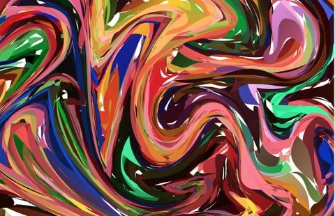 Vector Colorful White marble abstract background. Liquid marble pattern. Tren 库存插图
