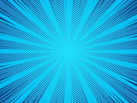 Vector comic book poster background Stock Illustration