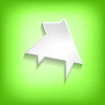 Vector comic speech bubble on color background. Isolated colorful banner, empty イラスト素材