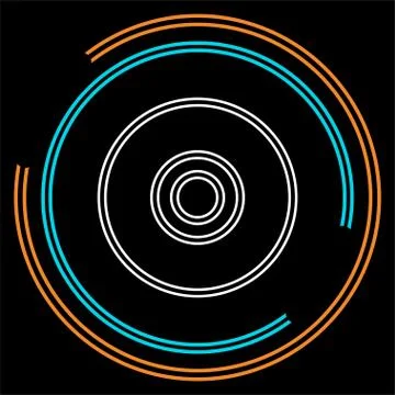 Vector compact disc - music icon, dvd or cd storage Ilustración de archivo