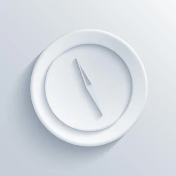 Vector compass light circle icon. イラスト素材