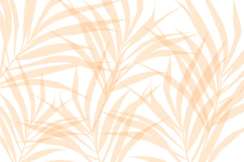 Vector composition of orange alpha transparent stylized leaves on a white bac Stock Illustration