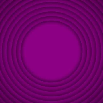 Vector Concentric Purple 10 Circle. Background. Stock Illustration