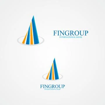 Vector concept for bank or real estate company Stockillustratie