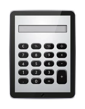 Vector concept computer tablet Stockillustratie