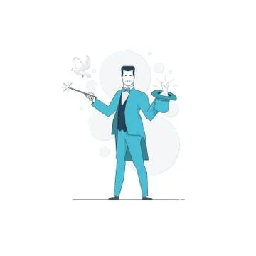 Vector Concept illustration Illustrazione stock