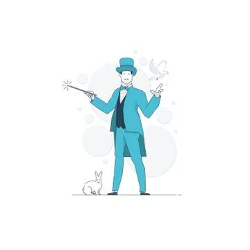 Vector Concept illustration Stock Illustration