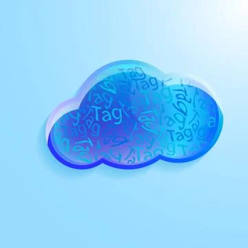 Vector concept or conceptual abstract word cloud Stock Illustration