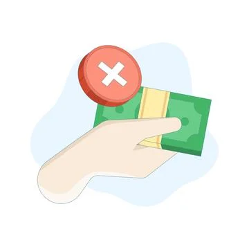 Vector concept of stopping corruption Stock Illustration