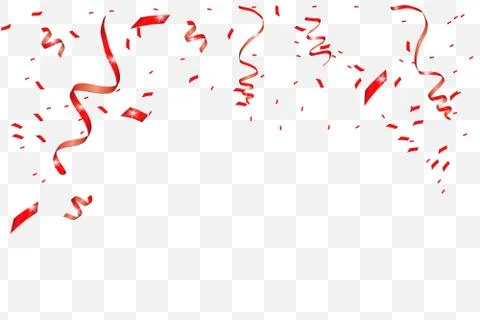 Vector confetti. Festive illustration. Stock Illustration