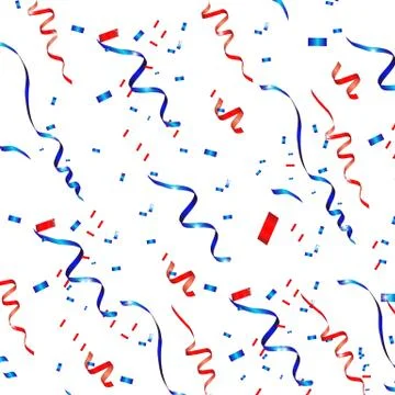 Vector confetti. Festive illustration. Stock Illustration
