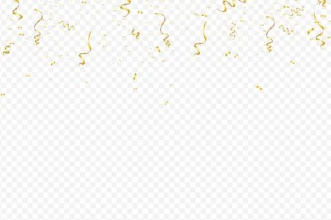 Vector confetti. Festive illustration. Stock Illustration