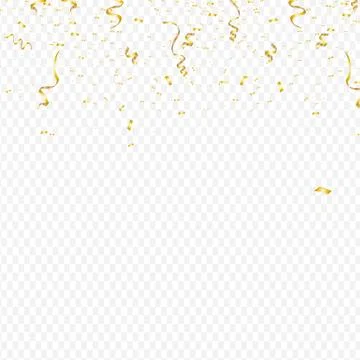 Vector confetti. Festive illustration. Stock Illustration
