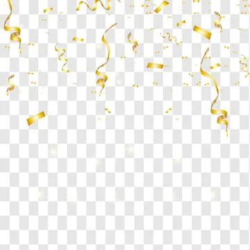 Vector confetti. Festive illustration. Stock Illustration