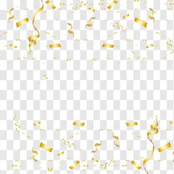 Vector confetti. Festive illustration. Stock Illustration