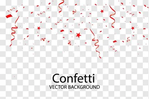 Vector confetti. Festive illustration. Illustrazione stock