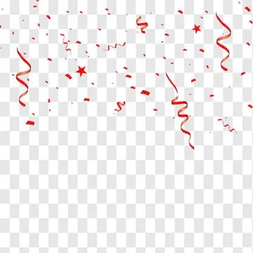Vector confetti. Festive illustration. Stock Illustration