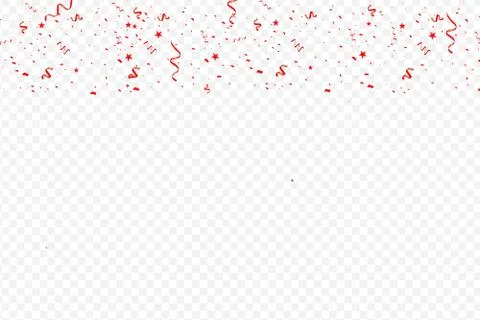 Vector confetti. Festive illustration. Stock Illustration
