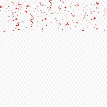 Vector confetti. Festive illustration. Stock Illustration