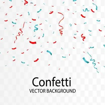 Vector confetti. Festive illustration. 스톡 일러스트