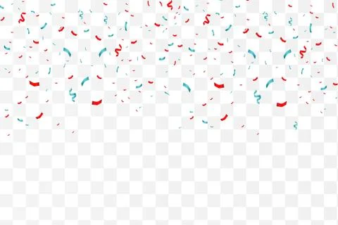 Vector confetti. Festive illustration. Illustrazione stock