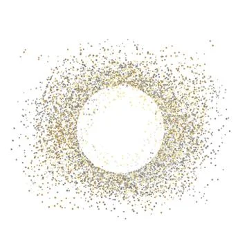 Vector confetti splash dots isolated burst colors Stock Illustration