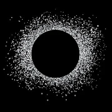 Vector confetti splash dots isolated burst colors Stock Illustration