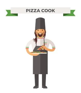 Vector cooking chef vector illustration Stock Illustration