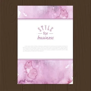 Vector corporate identity template Stock Illustration