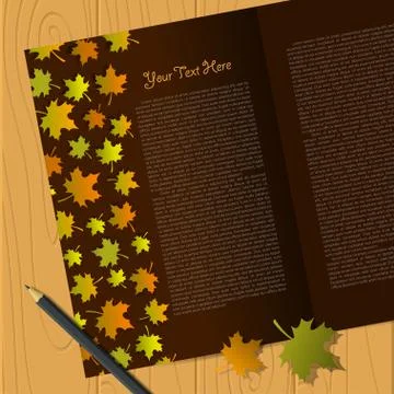 Vector corporate identity template Stock Illustration