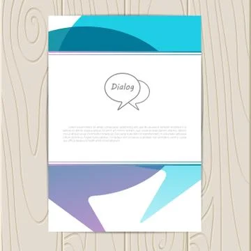 Vector corporate identity template 스톡 일러스트