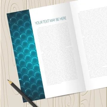 Vector corporate identity template Stock Illustration