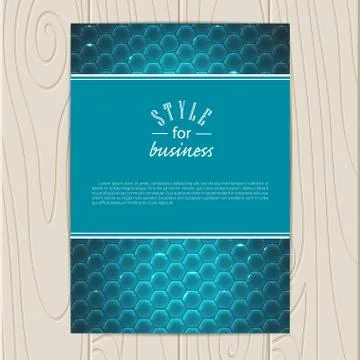 Vector corporate identity template Stock Illustration