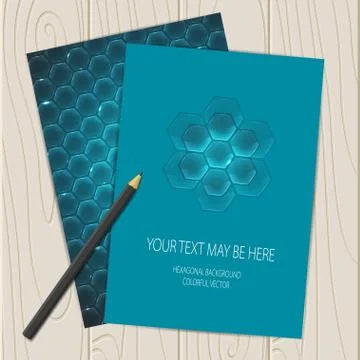 Vector corporate identity template Stock Illustration